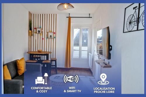 Nicolas en Vienne - Cosy, Confortable, Tout équipé