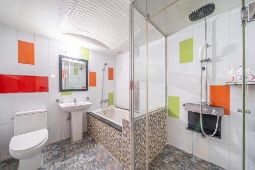 Ένα μπάνιο στο Goyohan Hotel
