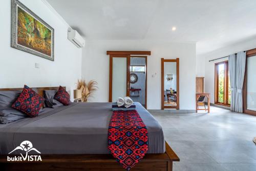 Teges Asri by Bukit Vistaにあるベッド