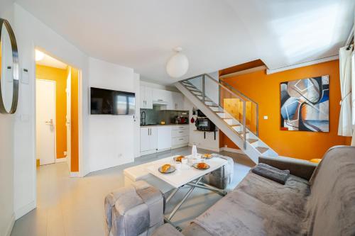 Duplex 4 pers Port de Nice avec parking