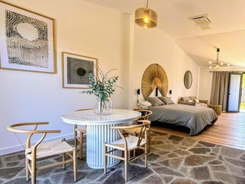 En eller flere senge i et værelse på V.V. Verde Amanecer 4