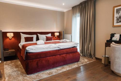 Postel nebo postele na pokoji v ubytování Hotel Jakobwirt Westendorf