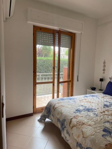 Ένα ή περισσότερα κρεβάτια σε δωμάτιο στο Casa del Moro