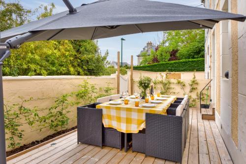 Adorable maison de 75m2 avec grande terrasse et barbecue - 3 chambres