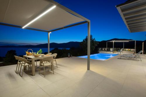 Πισίνα στο ή κοντά στο Efxenia Villas Ammousa