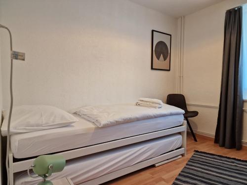 Katil atau katil-katil dalam bilik di Apartments Corvatch-Sunflower
