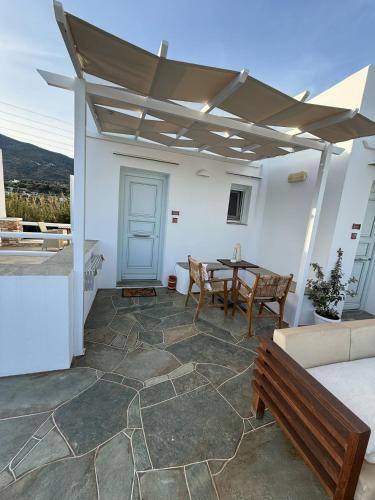 Μπαλκόνι ή βεράντα στο Kohylia Beach Guest House
