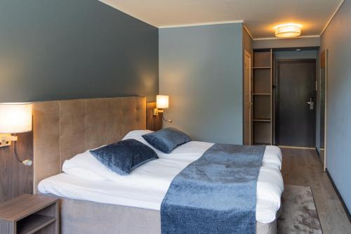 Katil atau katil-katil dalam bilik di Quality Hotel Sogndal