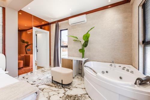 Koupelna v ubytování Verona Boutique Hotel