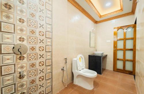 Bilik mandi di Casa Amancio