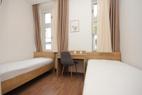 Postel nebo postele na pokoji v ubytování Vila Mila