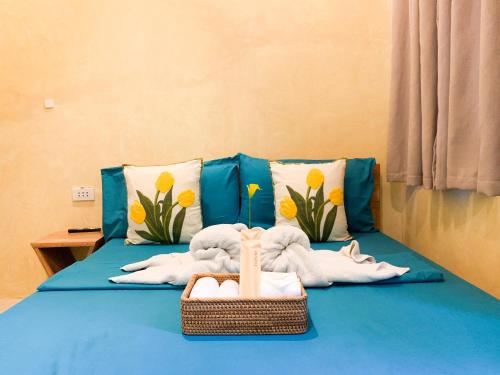 Postel nebo postele na pokoji v ubytování Kalija Homestay