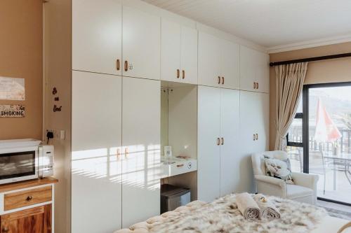 Mountain View Guesthouseにあるキッチンまたは簡易キッチン
