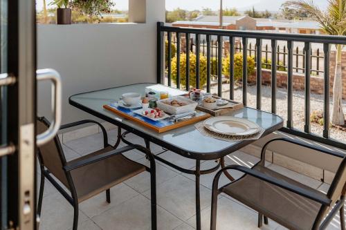 Mountain View Guesthouseにあるバルコニーまたはテラス
