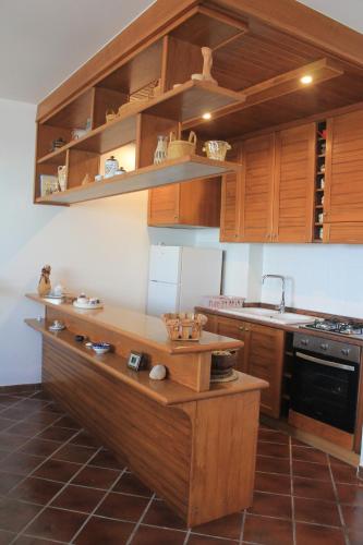 Η κουζίνα ή μικρή κουζίνα στο Salentoandmore - Leuca Guest House