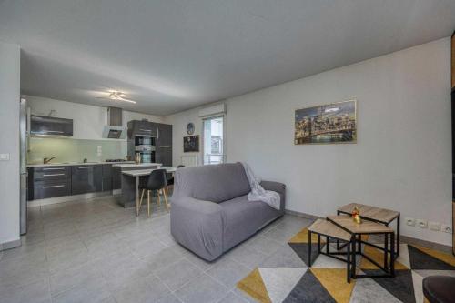 Apartment 4p with balcony in Annecy