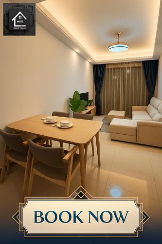 Ruang duduk di MKR Guest House
