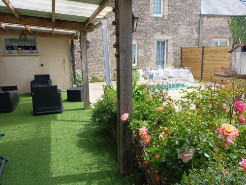 Maison avec jardin à Réville, 80 m², 6 personnes