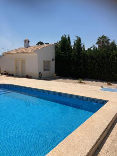Πισίνα στο ή κοντά στο Casita Abanilla