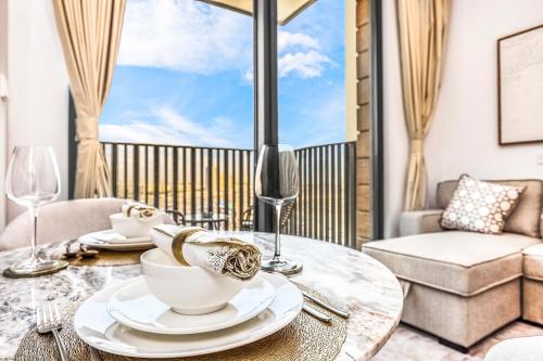 O zonă de relaxare la FIRST CLASS Studio Stylish Comfort