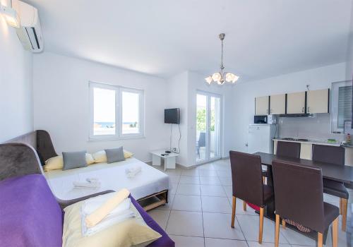 Køkken eller tekøkken på Apartments Niks