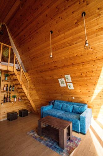 Posezení v ubytování Lake House in Sioni