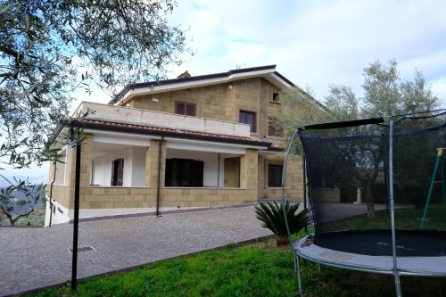 Budova, kde se bed and breakfast nachází
