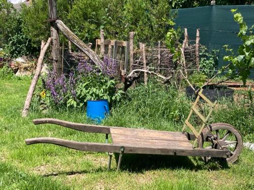 Jardín al aire libre en Vadvirágos