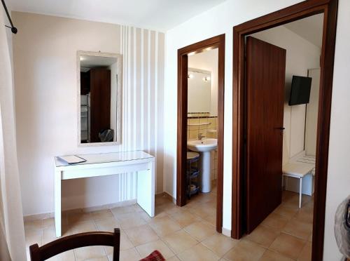 Koupelna v ubytování Oasi del Borgo