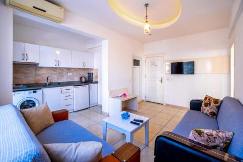 Η κουζίνα ή μικρή κουζίνα στο Cemal Bey Apart Otel