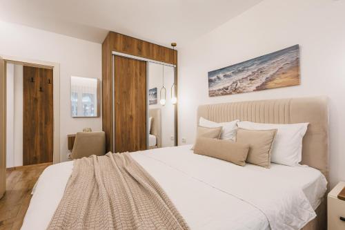 Ein Bett oder Betten in einem Zimmer der Unterkunft Villa Oleander