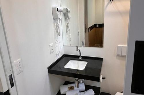 Koupelna v ubytování Ex Hotels Baus