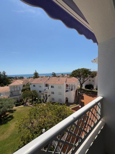 a view from the balcony of a condo at APCOSTAS - Complejo Al Andalus in Alcossebre