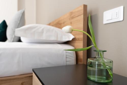 Una cama o camas en una habitación de Route75 - Affittacamere