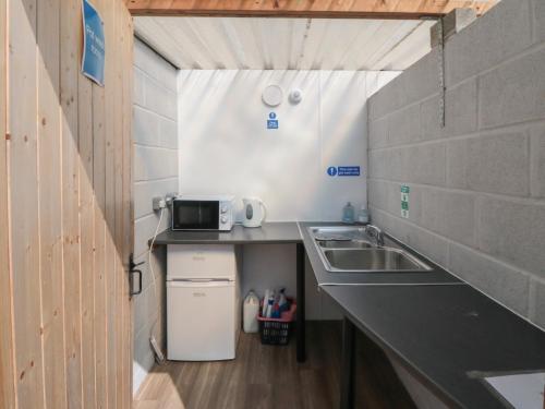 Kuchyň nebo kuchyňský kout v ubytování Deer Pod