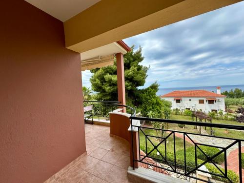 Balkón nebo terasa v ubytování Agrili Apartments & Rooms