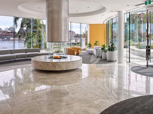 Un lugar para sentarse en Inn at Laurel Point