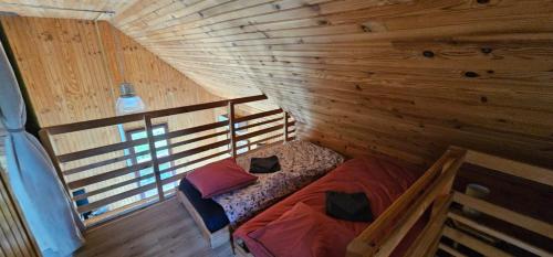 Χώρος καθιστικού στο Le Chalet Fiolant