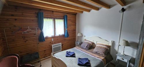 Χώρος καθιστικού στο Le Chalet Fiolant