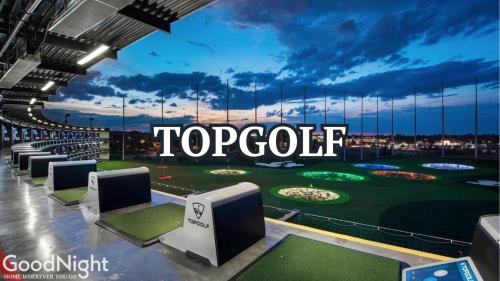 a view of a golf course in a stadium at The Saddlery - Key Note - Walk to Broadway in Nashville