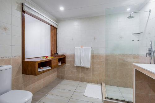 Ένα μπάνιο στο La Digue Island Lodge