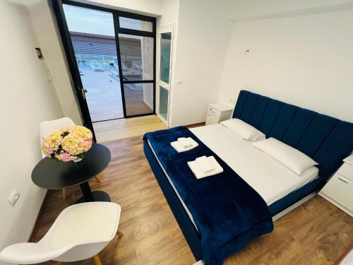 Ένα ή περισσότερα κρεβάτια σε δωμάτιο στο Iart Residence