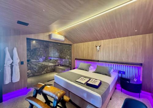 Posezení v ubytování Liv Motel e Hotel