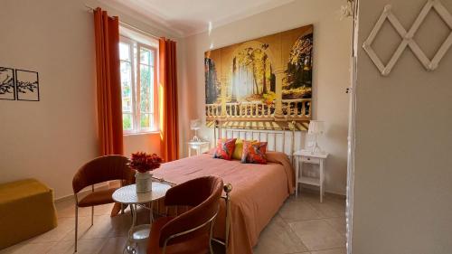 Χώρος καθιστικού στο B&B Villa Lula Lucca