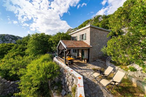 MY DALMATIA - Sea view stone house Dobroselo