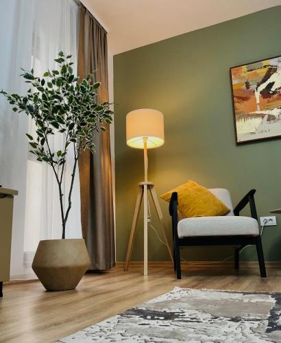Ruang duduk di The Olive Spot