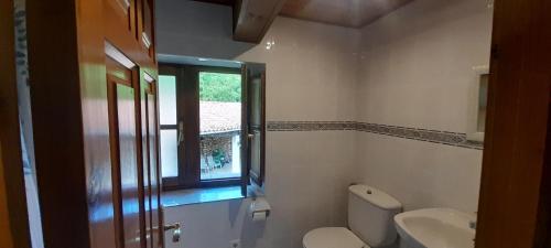 Koupelna v ubytování Casa de Aldea La Jaya I