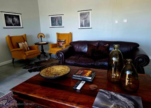 Area soggiorno di Steenbok Self-Catering