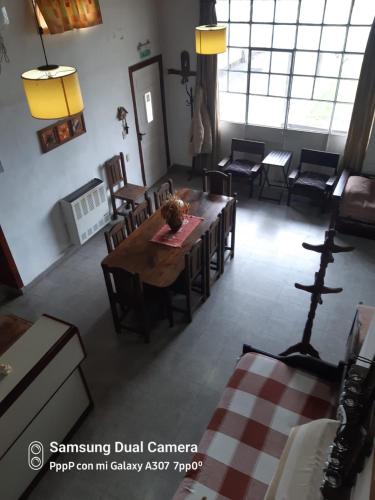 Posezení v ubytování casa EKYN Tandil