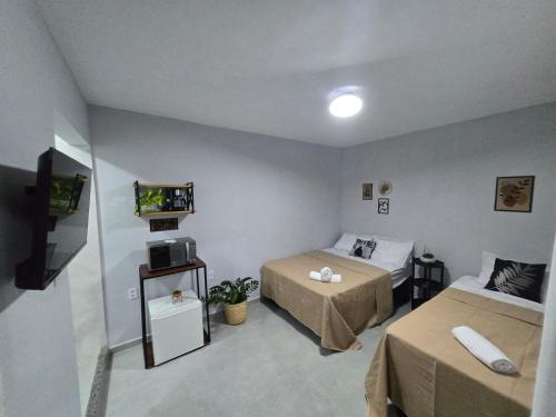 Μια τηλεόραση ή/και κέντρο ψυχαγωγίας στο Loft Recanto Dos Pinheiros